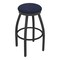 Holland Bar Stool Co 30" Swivel Bar Stool, Pewter Finish, Graph Anchor Seat 80230PW014 - alternate 1